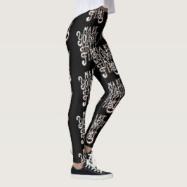 Mach dich selbst glücklich zuerst leggings