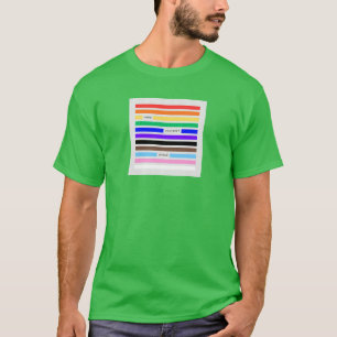 Mach dich stolz Regenbogen-Redaktion Pride 2026 T-Shirt