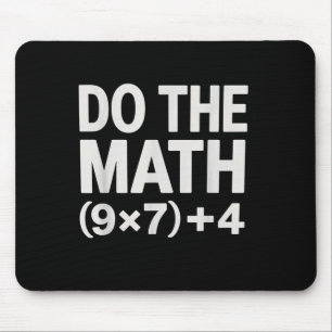 Mach die Mathe 67 Meme Lustig Sechs Sieben Männer Mousepad