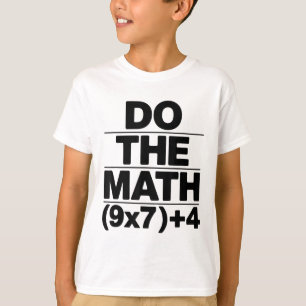 Mach die Mathe-Gleichung Erntedankfest Lehrer 67 S T-Shirt