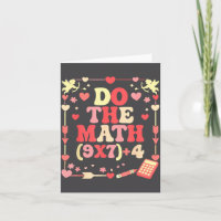 Mach die Mathe-Gleichung Valentinstag Mathe-Lehrer