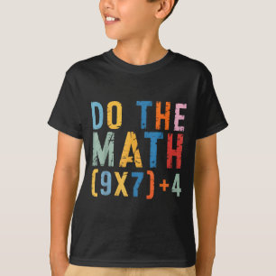 Mach die Rechnung 67 Meme Lustig Sechs Sieben Männ T-Shirt