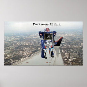 Mach dir keine Sorgen, dass ich es reparieren werd Poster