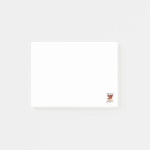 Mach Dir Keine Sorgen, Sei Cappy, Süßes Capybara-G Post-it Klebezettel