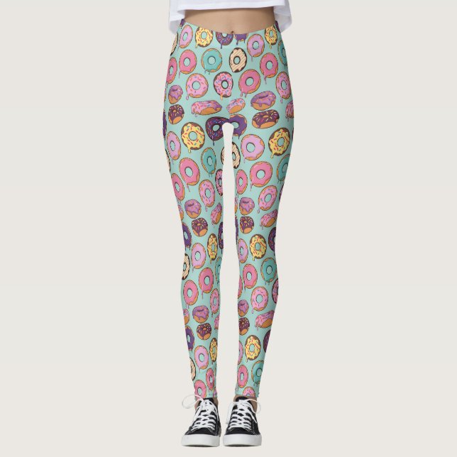 Mach dir keine Sorgen, sei glücklich! Leggings (Vorderseite)