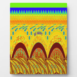 Mach dir keine Sorgen, wenn du glücklich bist beim Fotoplatte