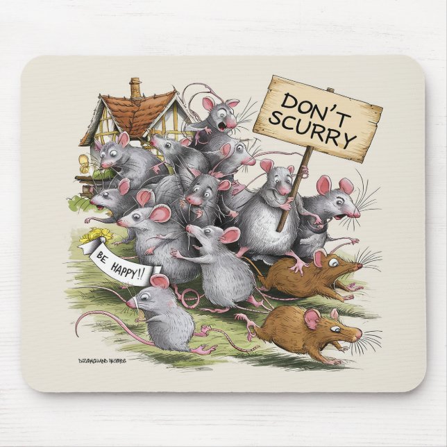 Mach dir nichts vor! mousepad (Vorne)