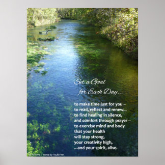 Mach dir Zeit für dich selbst... Poster