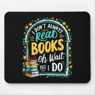 Mach Don' Lies Bücher Oh Warte Mousepad