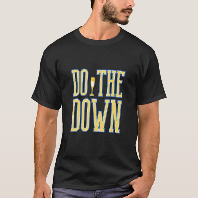 Mach Down Bride Squad Junggesellinnenparty T-Shirt (Vorderseite)
