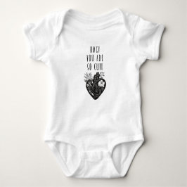 MACH! Du bist so niedlich - Bodysuit Baby Strampler