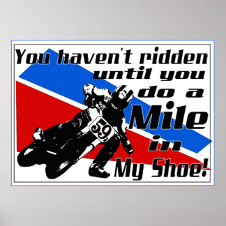 Mach eine Meile in meinem Schuh... Poster