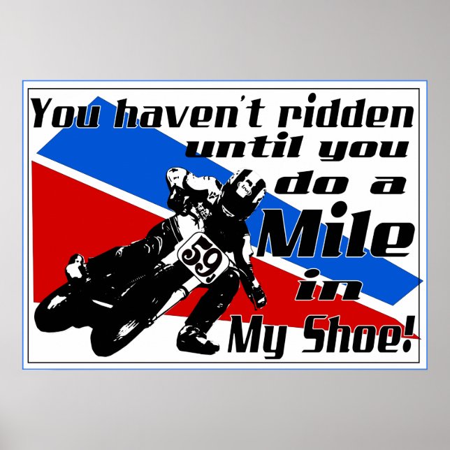 Mach eine Meile in meinem Schuh... Poster (Vorne)