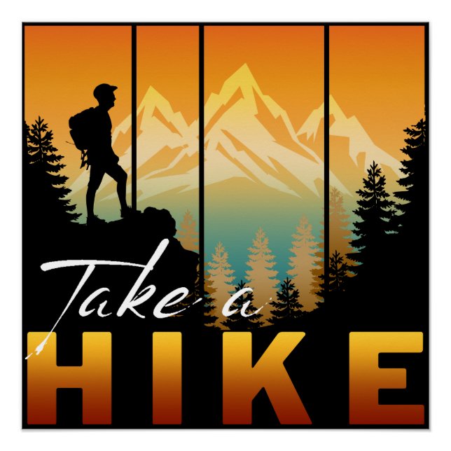 Mach einen Spaziergang Poster (Vorderseite)