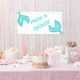 Mach einen Splash! Mermaid Party Banner