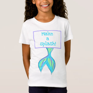 Mach einen Splash! Mermaid Schwanz T - Shirt