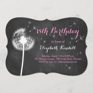 Mach einen Wunsch! Einladung zum 18. Geburtstag (R