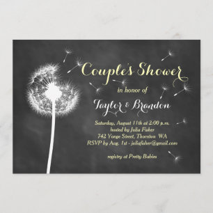 Mach einen Wunsch! Einladung zur Kinderdusche