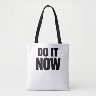 Mach es jetzt Motivationszitat Minimal Typography