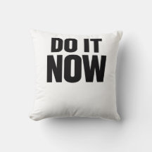 Mach es jetzt Motivationszitat Minimal Typography 