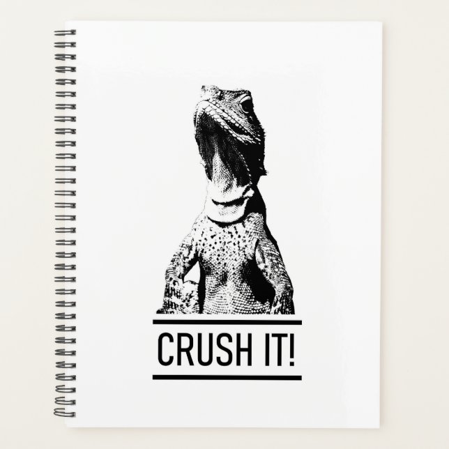 Mach es kaputt! Motivierend Text | Lizard Planer (Vorderseite)