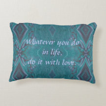 "Mach es mit Liebe" Acryl Pour Inspiriert