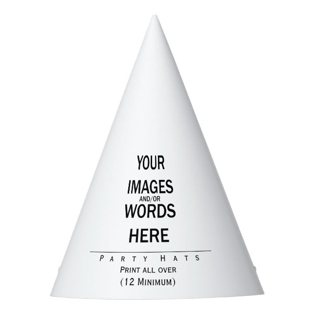 Mach es selbst - Party Hats Partyhütchen (Vorderseite)