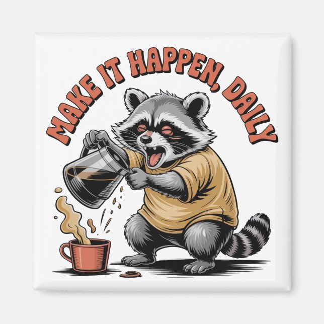 Mach es wahr, täglich magnet (Vorne)