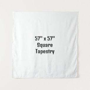 Mach es zu deinem eigenen 57" x 57" großen quadrat wandteppich