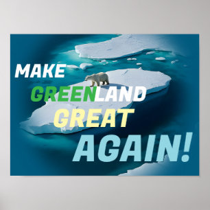 Mach Grönland wieder groß! (GGA) Plakat