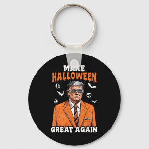 Mach Halloween wieder groß Donald Trump Grusel Mee Schlüsselanhänger