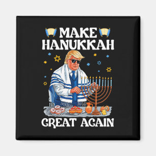 Mach Hanukkah wieder groß Trump jüdisch hässlich C Magnet