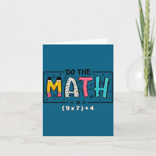 Mach Hemd Math 67 Mathelehrer Six Karte
