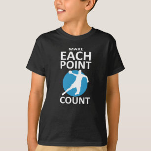 Mach jeden Punkt zählbar - Handball T-Shirt