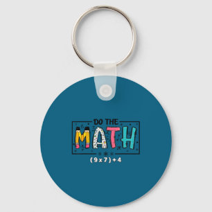 Mach lustige Mathematik 67 Mathematiklehrer Sechs Schlüsselanhänger