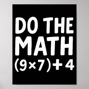 Mach Mathe 67 Meme Six Seven Poster