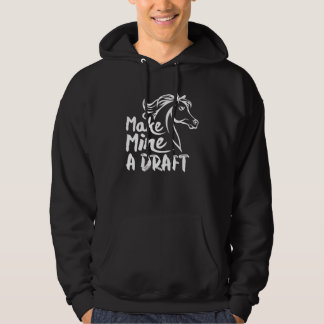 Mach Mein Ein Zugpferd Reitsport Hoodie