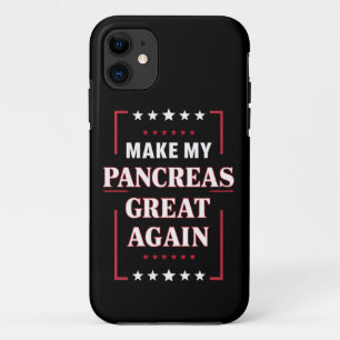 Mach meine Bauchspeicheldrüse wieder groß Diabetes Case-Mate iPhone Hülle