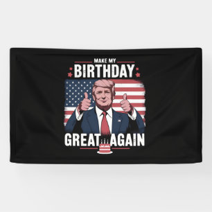 Mach meinen Geburtstag wieder großartig lustiger T Banner
