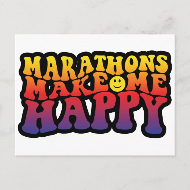 Mach mich glücklich! postkarte (Vorderseite)