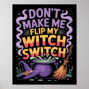 Mach mich nicht wütend, sonst drehe ich meinen Hex Poster