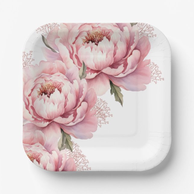 Mach mir keine Papiertüte blusen Pappteller (Vorderseite)