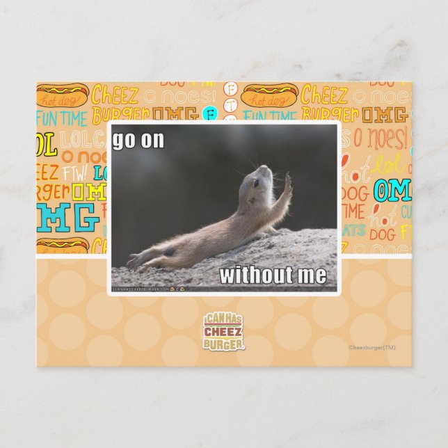 Mach mit mir! postkarte (Vorderseite)