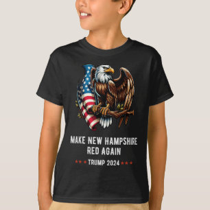 Mach New York wieder rot Adler Republikaner Trump  T-Shirt