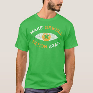Mach Orwell wieder Fiktion vintage T-Shirt
