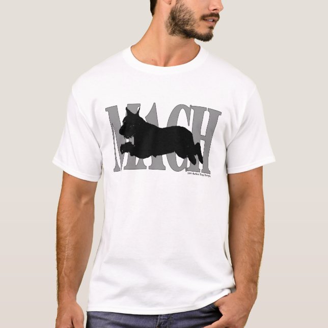 MACH Riesenschnauzer T-Shirt (Vorderseite)