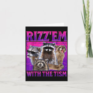 Mach sie mit dem Tism-Meme autistischer Waschbär A Karte