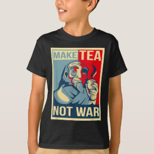 Mach Tee nicht Krieg. Tealover Japanischer Buddha