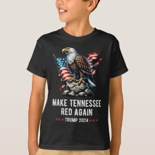 Mach Tennessee wieder rot Adler Republikaner Trump T-Shirt