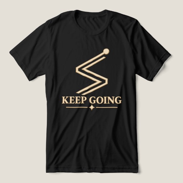 MACH WEITER Tri-Blend SHIRT (Design Vorderseite)